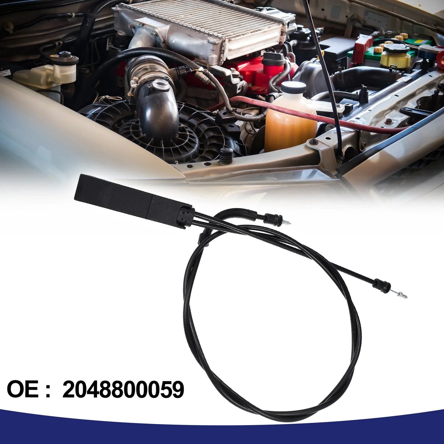 Hood Release Cable for Mercedes-Benz C300 (2009-2014)