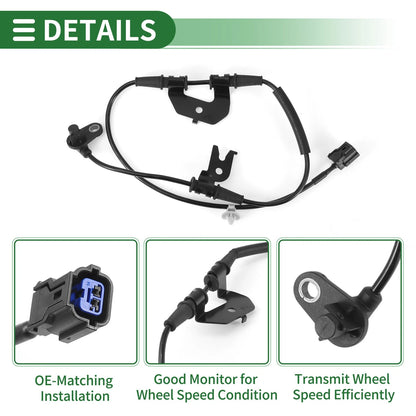 ABS Wheel Speed Sensor No. 95670B4300 for Hyundai I10 (2013–2019)