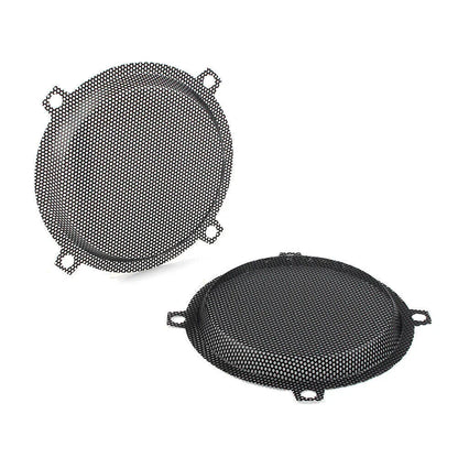 Black Wired Steel Mesh Speaker Grills for Harley Davidson Electra Glide