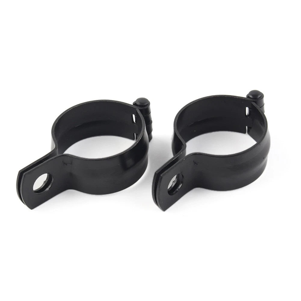 32MM-41MM Front Fork Mount Bracket Turn Signal Light Clamp for Motor Black