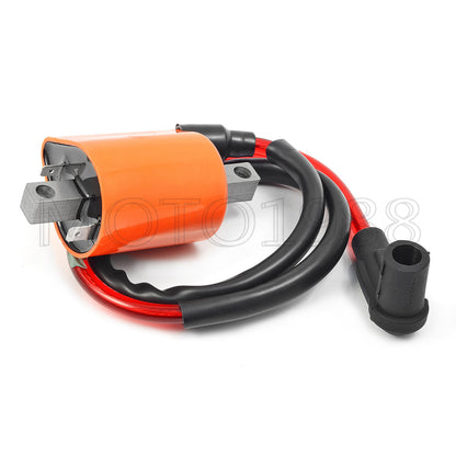 Ignition Coil & Spark Plug for Yamaha Golf Cart G2-G14 (1990–2006)