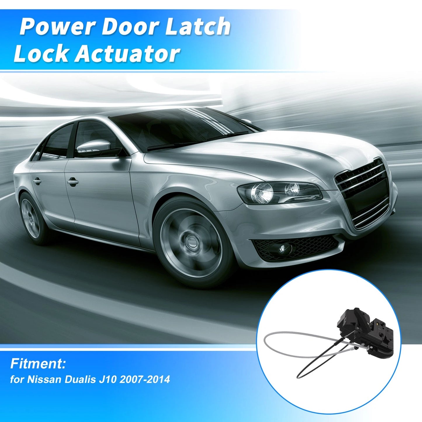 Rear Left Power Door Lock Actuator for Nissan Dualis J10 (2007–2014) 82501EY10D