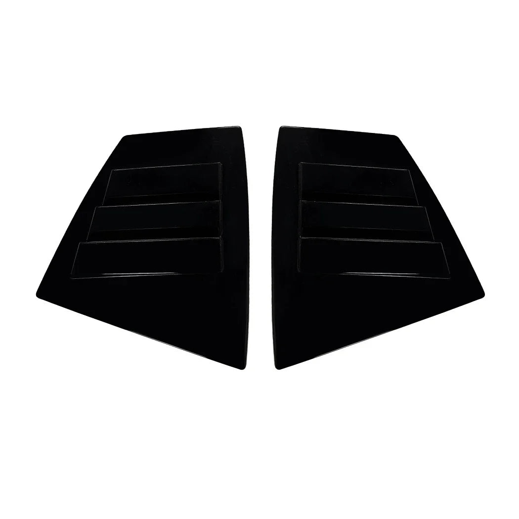 Gloss Black Rear Window Louver Shutter Cover for Subaru WRX STI VA (2014–2021)