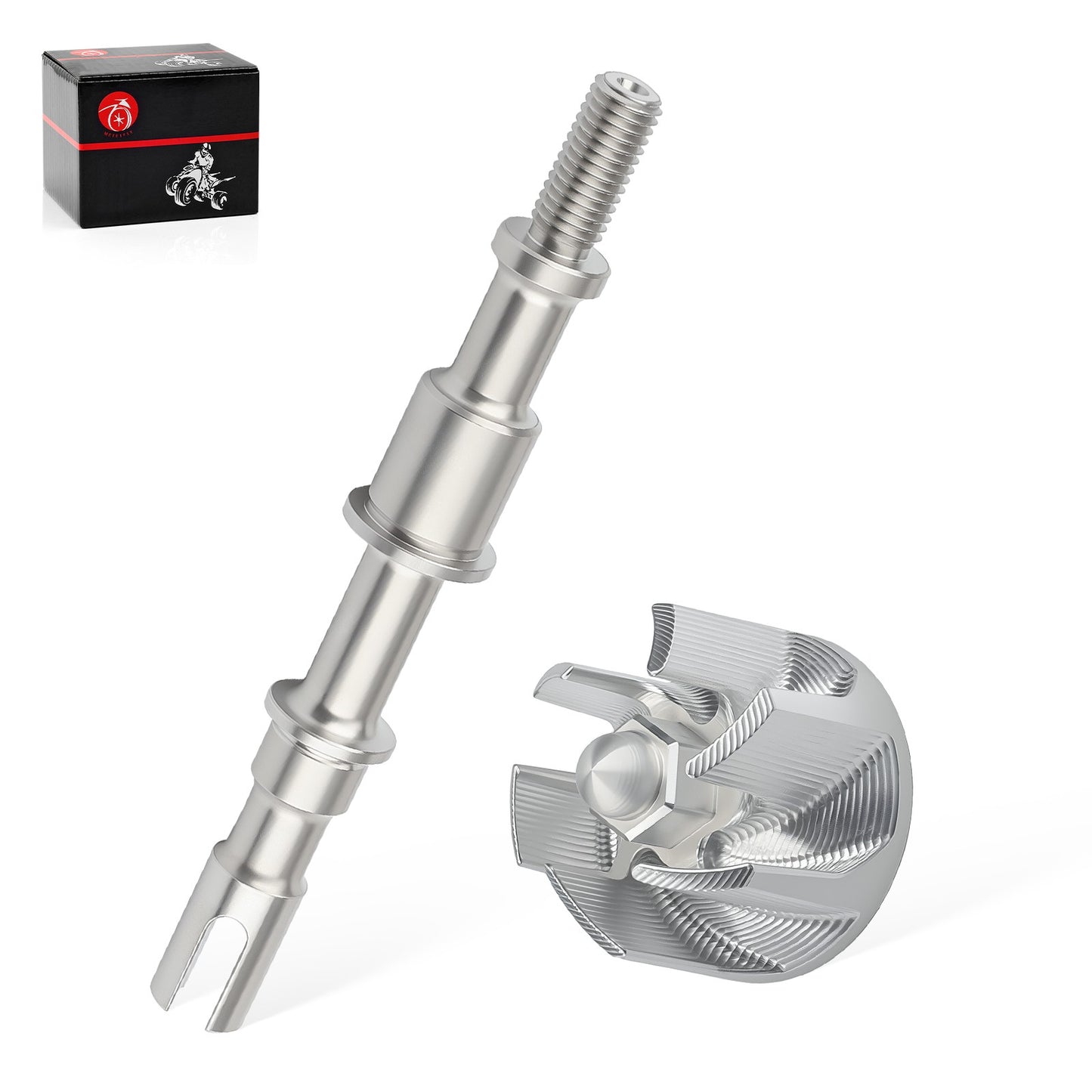 Water Pump Impeller and Shaft Gear for Kawasaki Brute Force 300 (2012–2024)