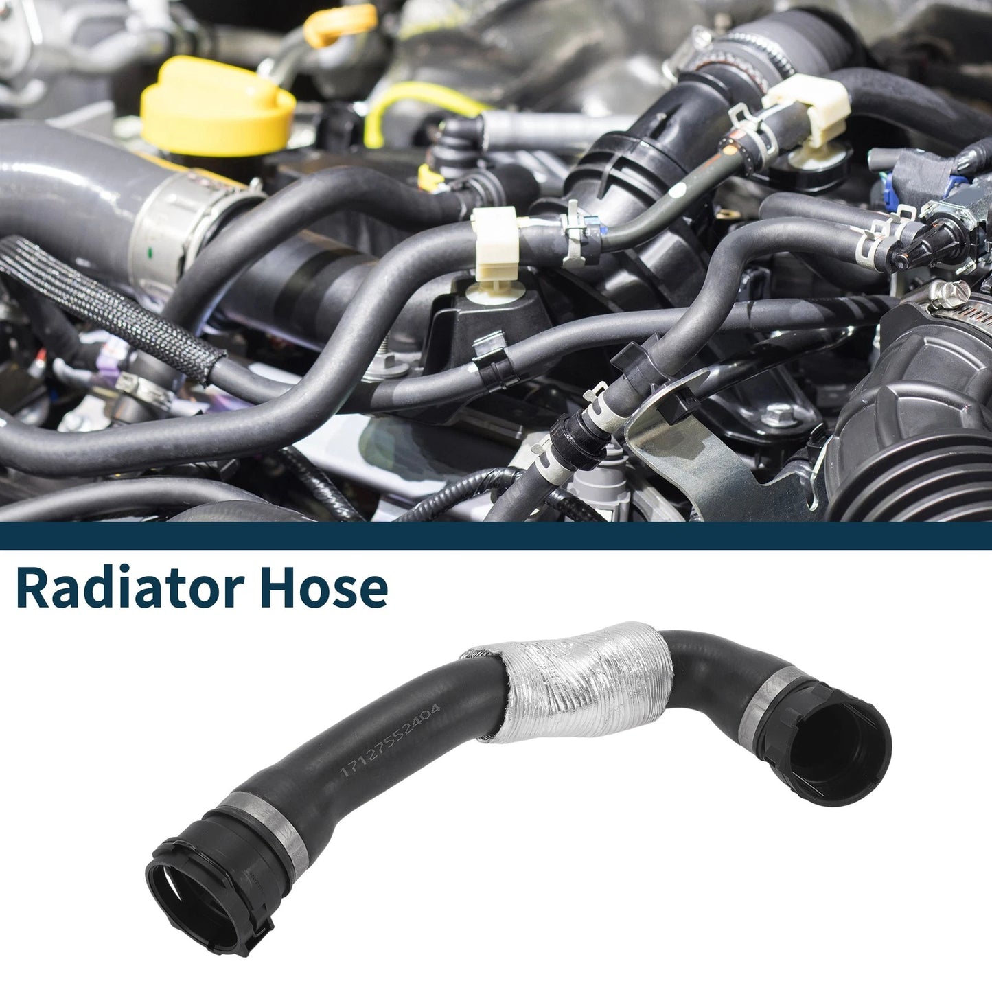 Radiator Hose No.17127552404 for BMW 1 Series (2006–2013) Cooling Tube