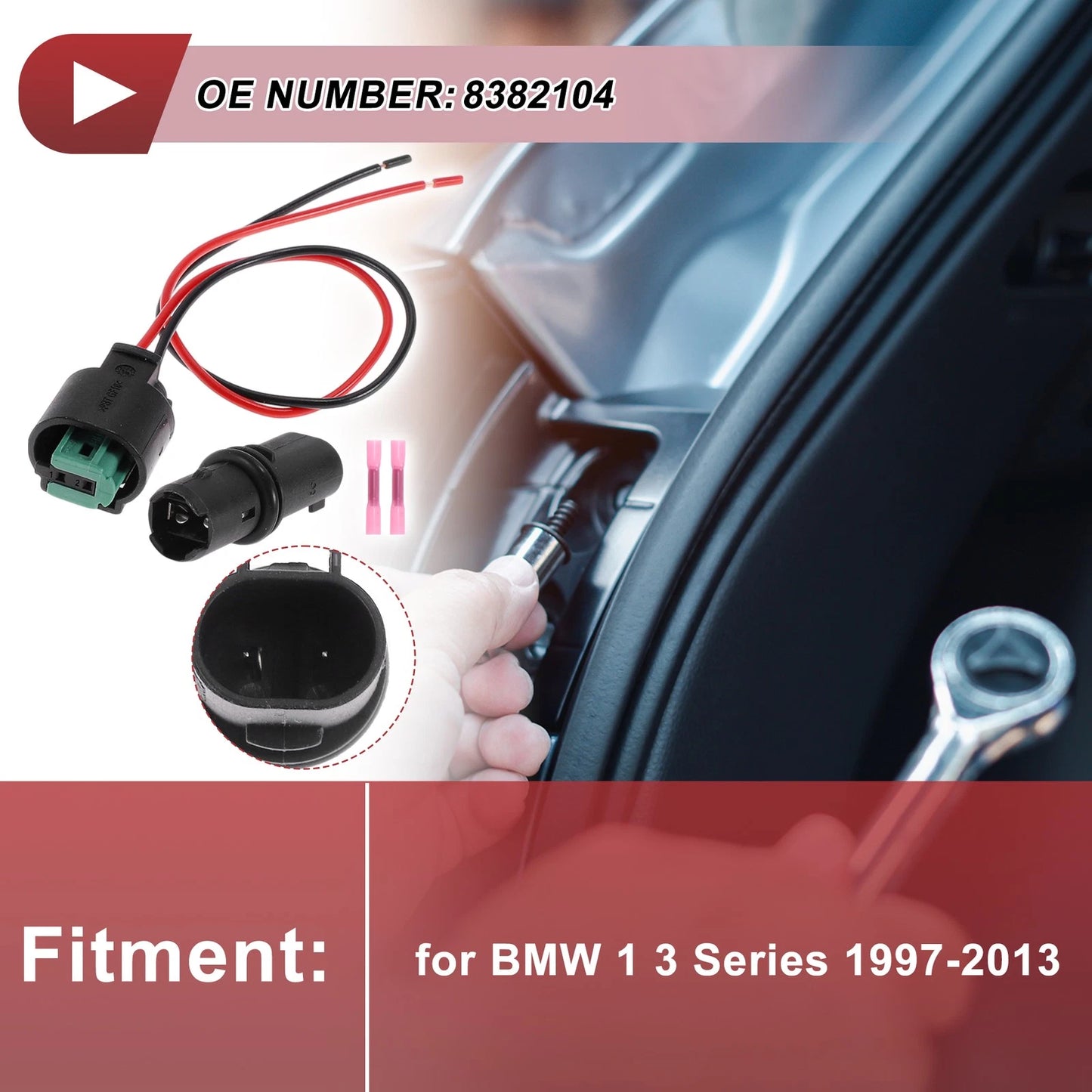 Side Marker Light Socket Wiring for BMW 1 3 Series (1997–2013) No. 8382104