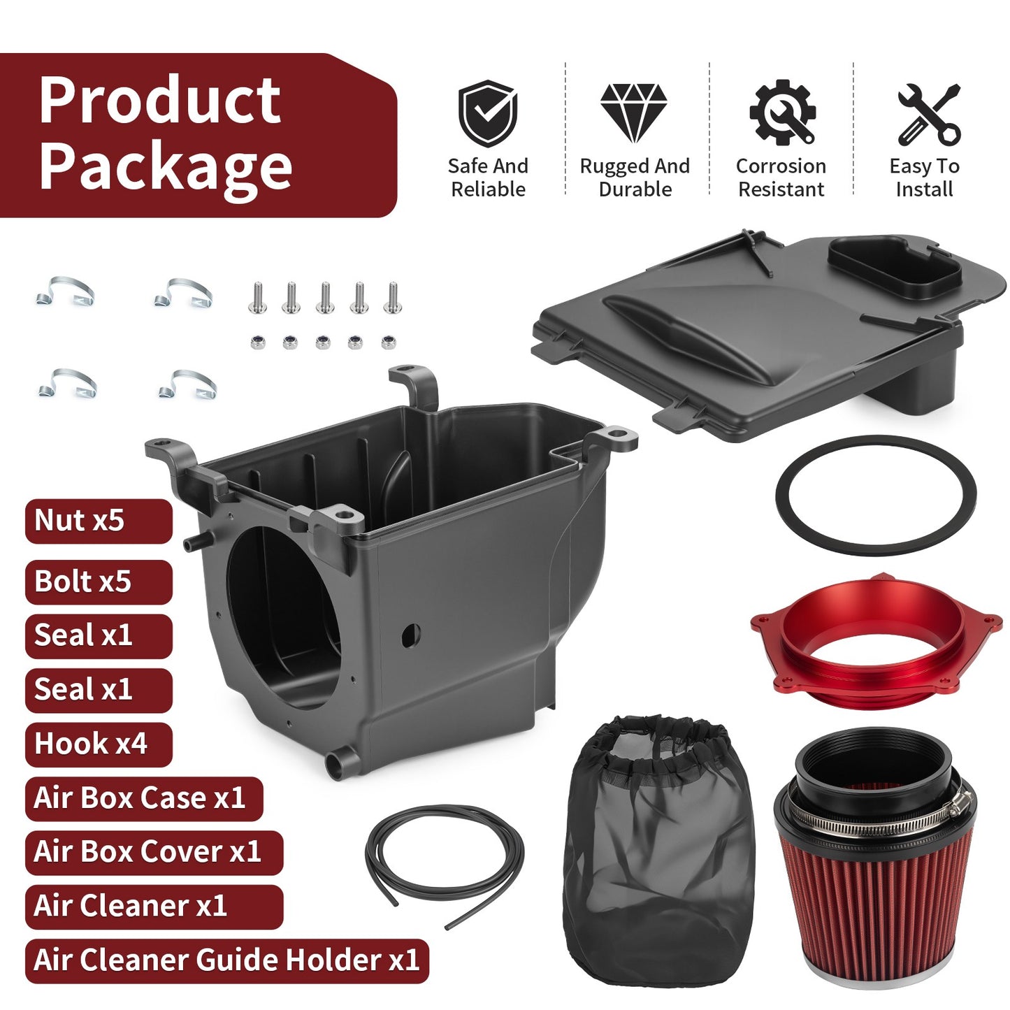 Air Filter Kit for Yamaha YFZ450 YFZ450X (2004–2023)