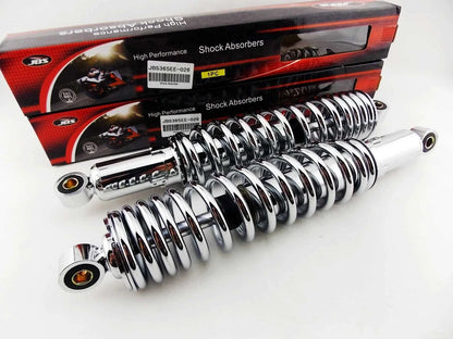 365mm Chrome Rear Shock Absorbers for Honda MR250 Elsinore