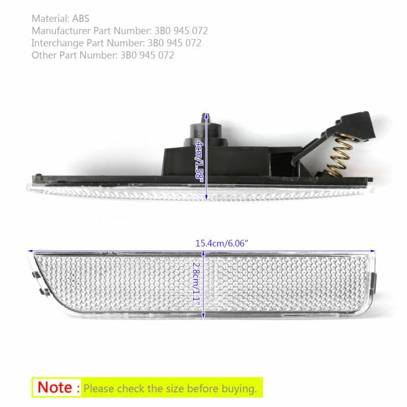 Right Front Side Position Light for VW Passat B5.5 (2001–2005)