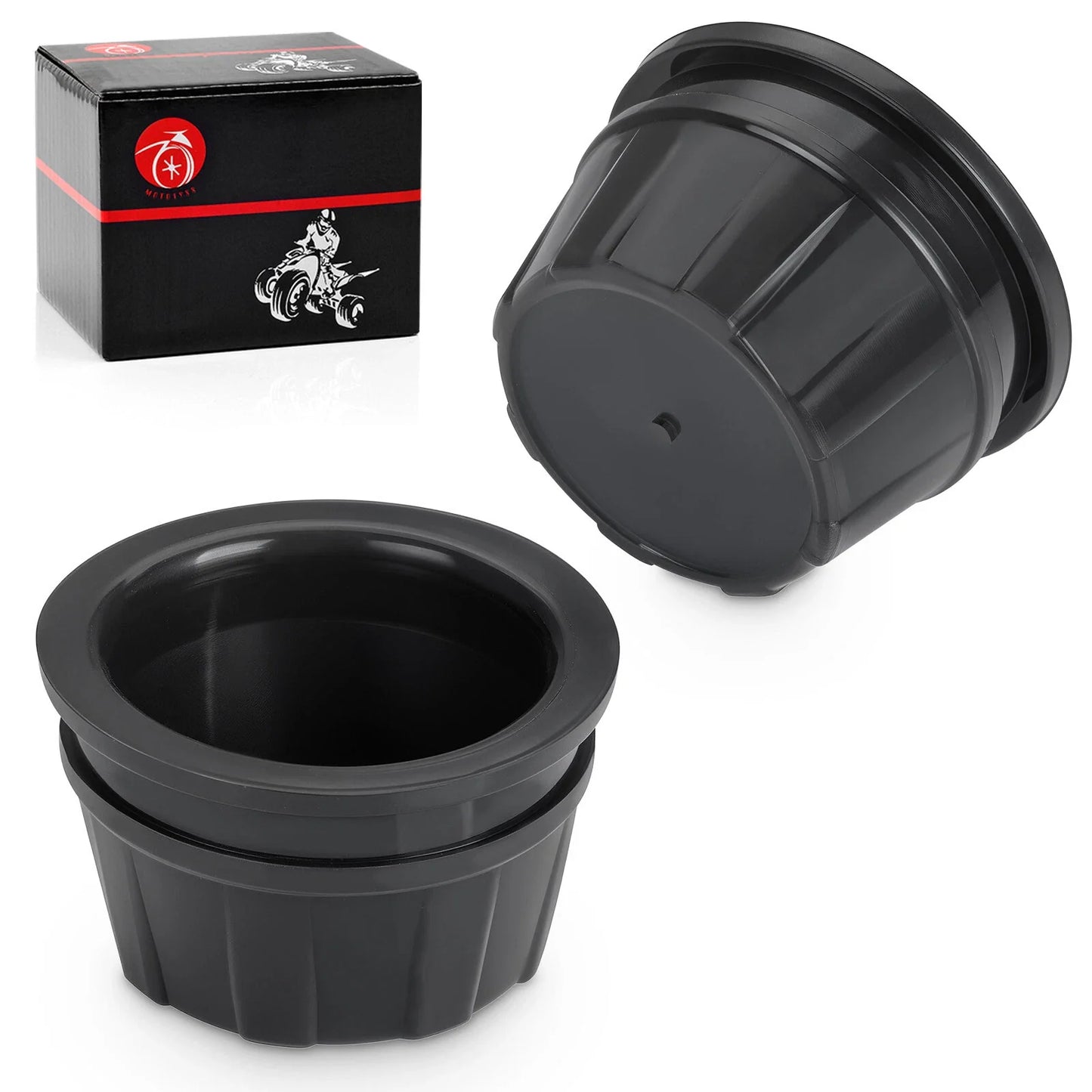 2 x Wheel Center Caps for Honda Rubicon 500 TRX500 FA FGA FPA 4x4 (2001–2011)