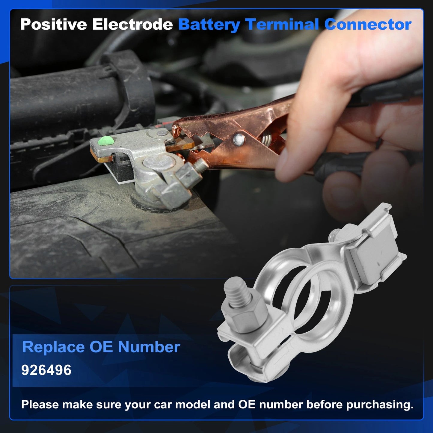 Electrode Positive Battery Terminal for Chrysler Town & Country (2005–2006) 926496