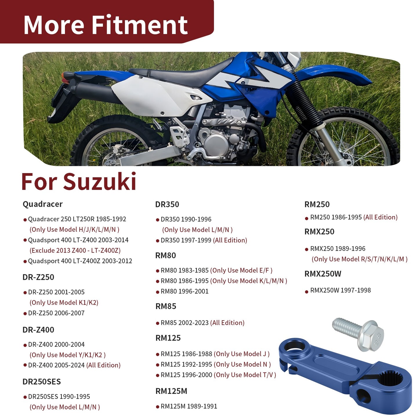 Clutch Release Arm for Suzuki Quadsport Z400 (2003–2014)