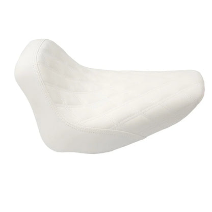 Driver Seat Cushion for Harley Heritage Softail FLSTC (2006-2017) White