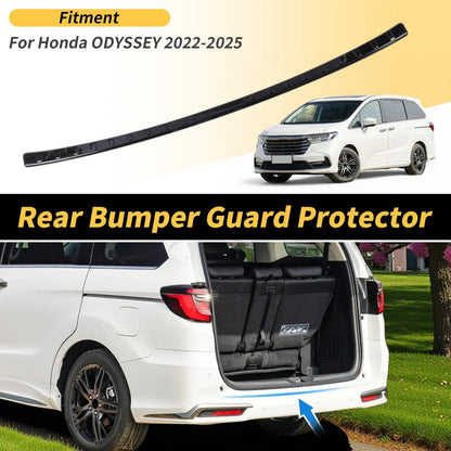 Rear Bumper Topper for Honda Odyssey 2022-2025 Black 1 x Piece
