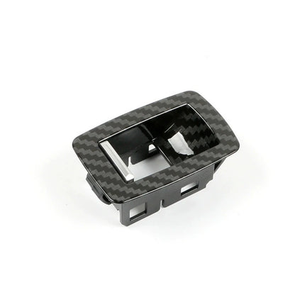 Door Power Window Switch Panel Carbon Fiber for BMW 3 Series (2013–2018)