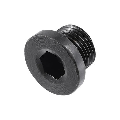 4 Pcs M18x1.5 Engine Oil Drain Plug Screw for BMW Mazda Black