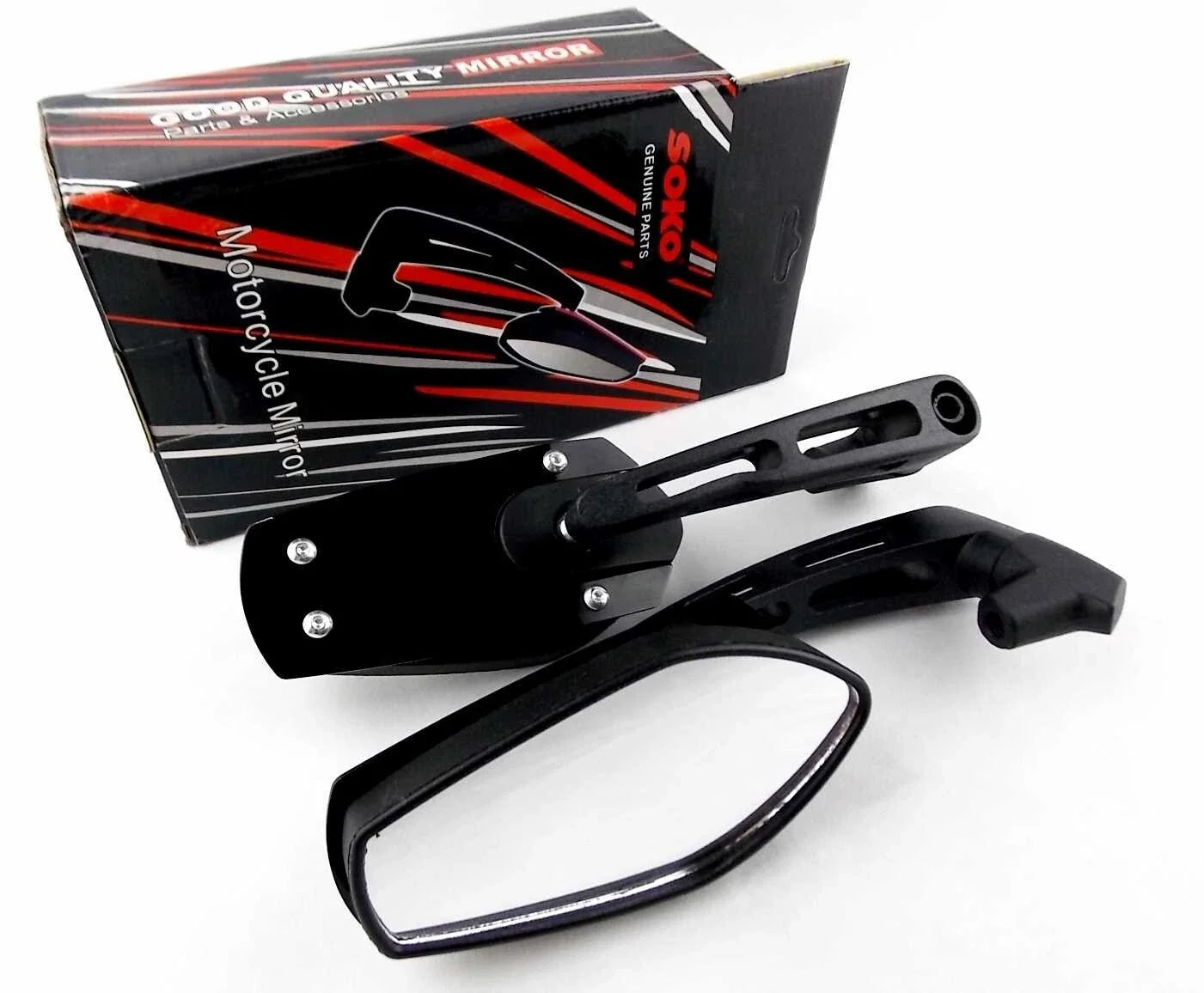 Black Rear View Mirrors for Suzuki GSX1400 (2001-2006)