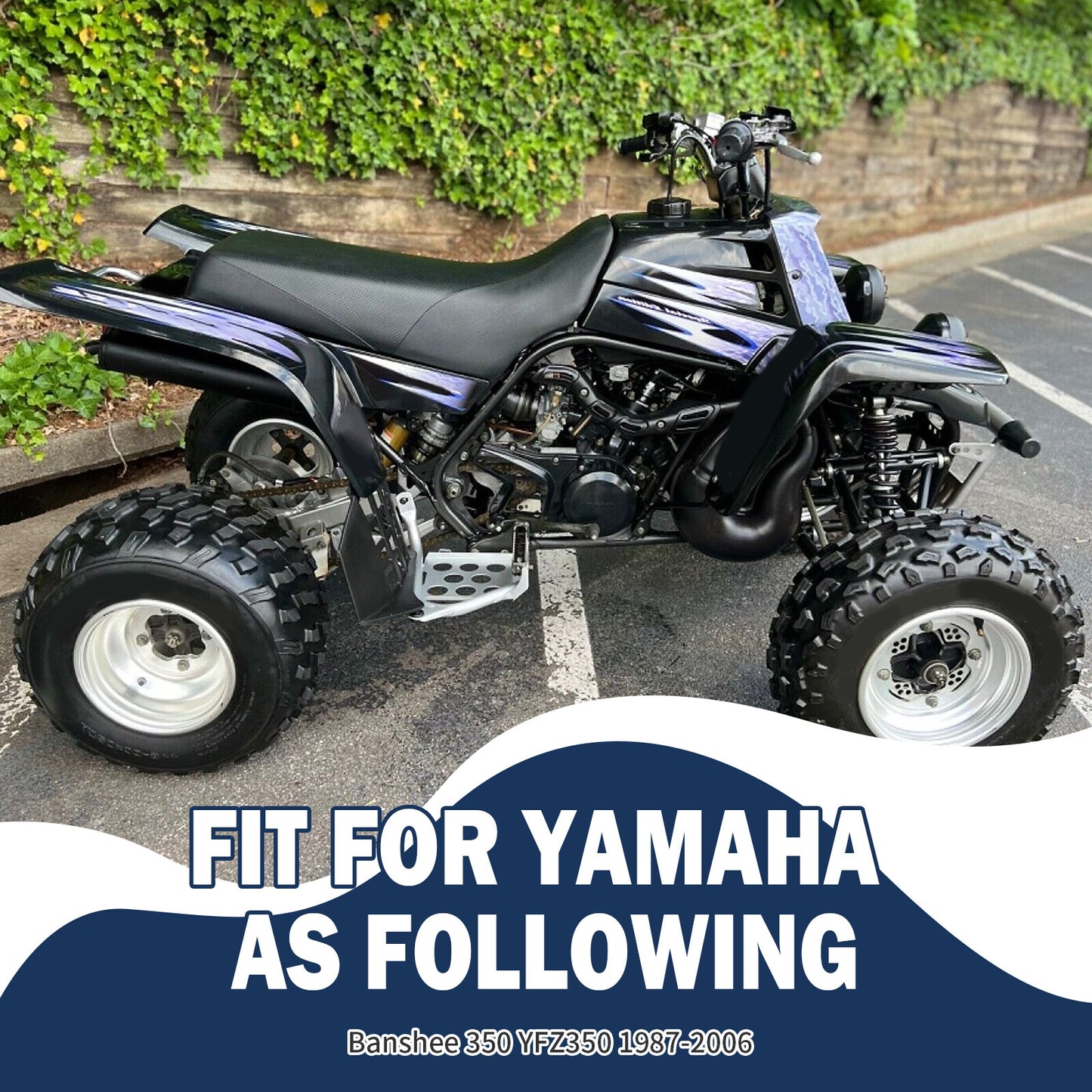 Air Box Lid Cover Cap & Seal for Yamaha Banshee 350 (1987–2006)