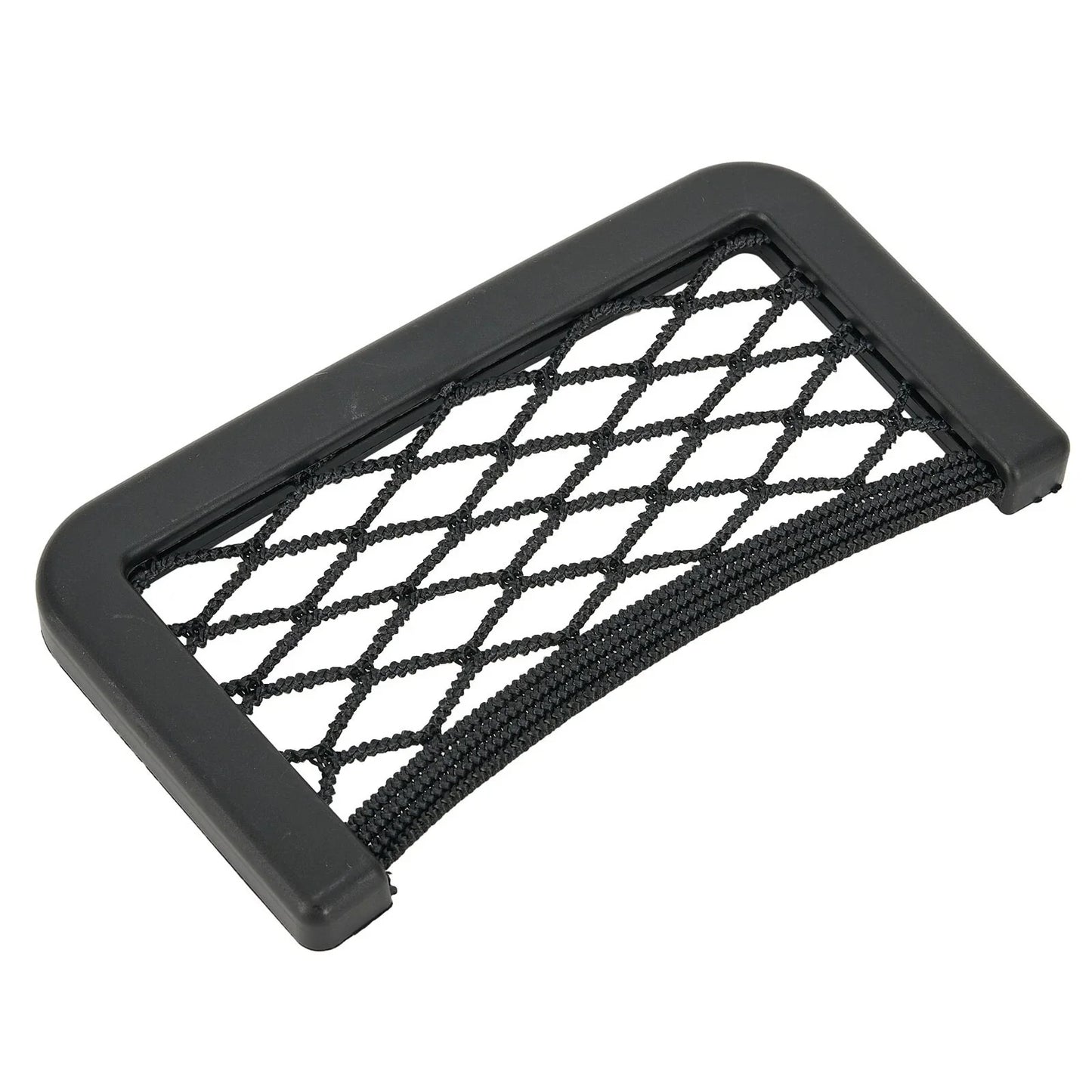 3 x Car Seat Side Back Storage Net Bag Phone Holder Pocket Organizer Black