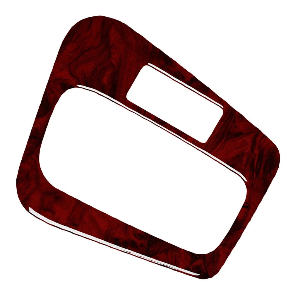 Red Wood Grain Console Gear Shift Panel Cover Trim for BMW 3 Series E36 (1991–1999)