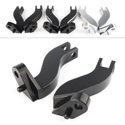 Passenger Rear Foot Peg Mount Kit for Harley Touring (1993-2016)