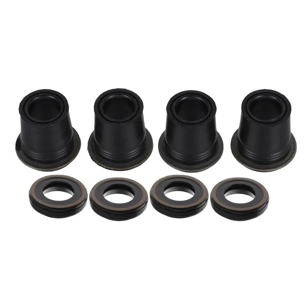 8pcs Fuel Injector Rocker Cover Gasket Seal Kit for Toyota KUN KDN KDJ