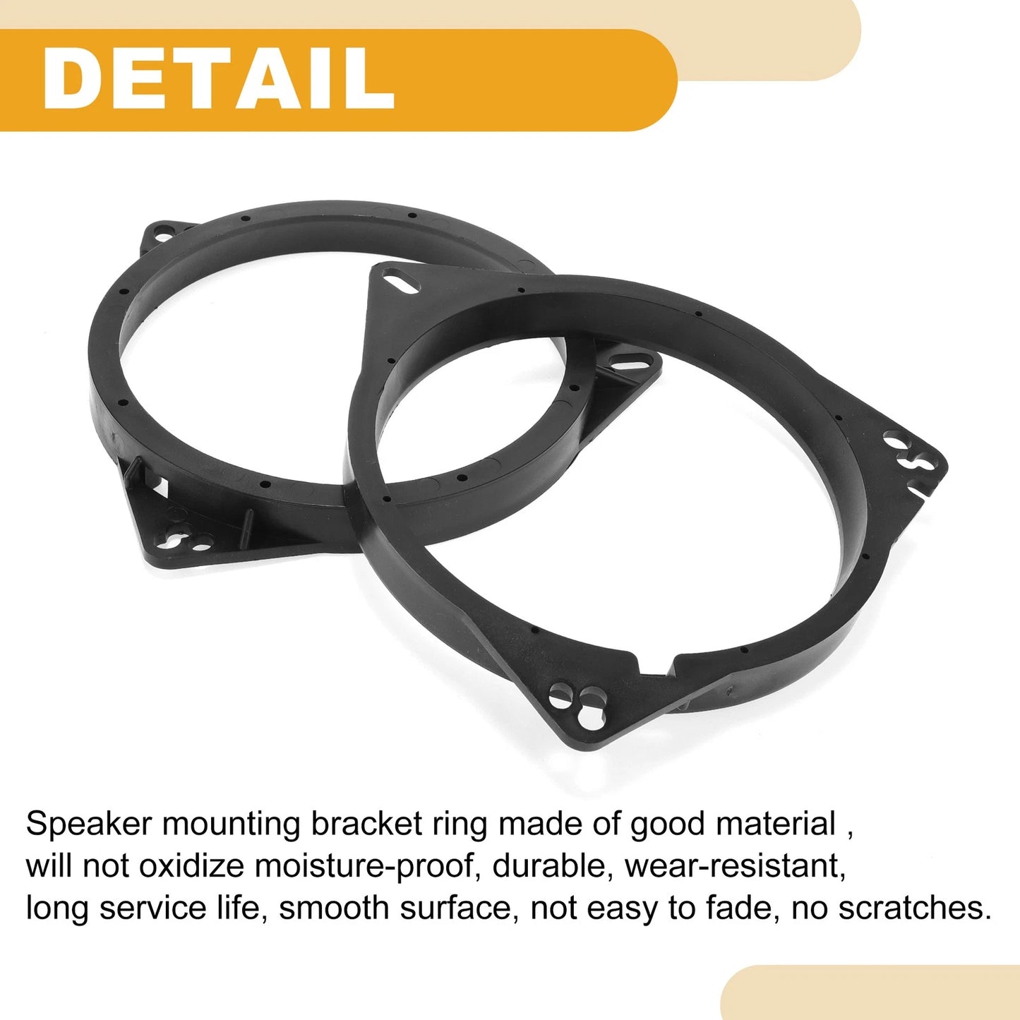 2X Speaker Spacer Ring for Nissan Qashqai (2007–2014)