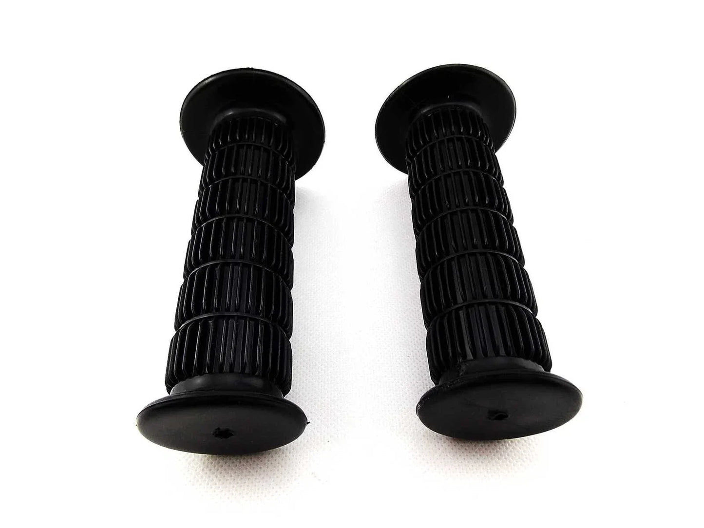 Black Hand Grip Set for Suzuki TS90 (1970-1976) - Left & Right Pair