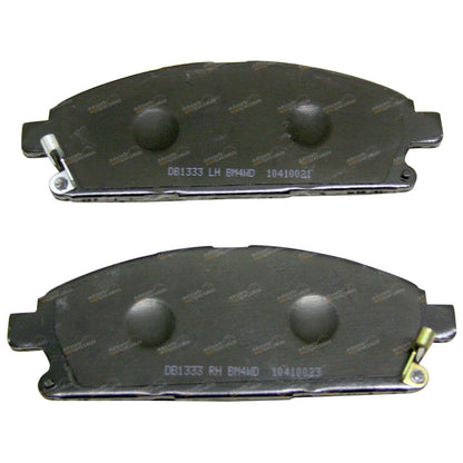Set of 4 Front Disc Brake Pads for Nissan Pathfinder R50 (1995–2005)