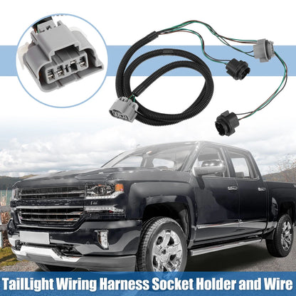 Tail Lamp Holder & Wiring Harness for Chevrolet Silverado