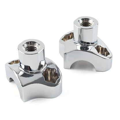 7" Tall Handlebar Risers for Harley Softail Dyna Street Bob