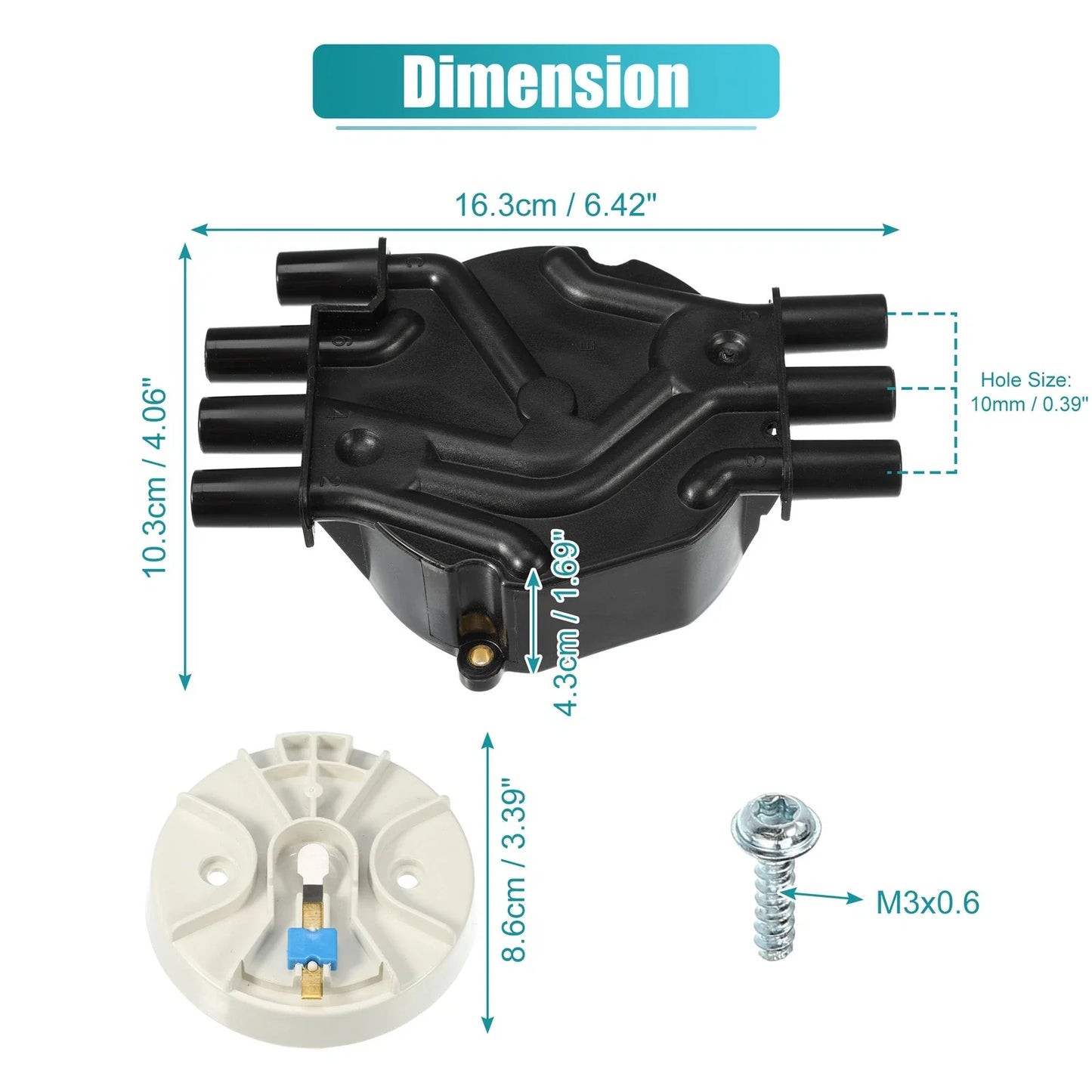 Ignition Distributor Cap & Rotor Kit for Chevrolet
