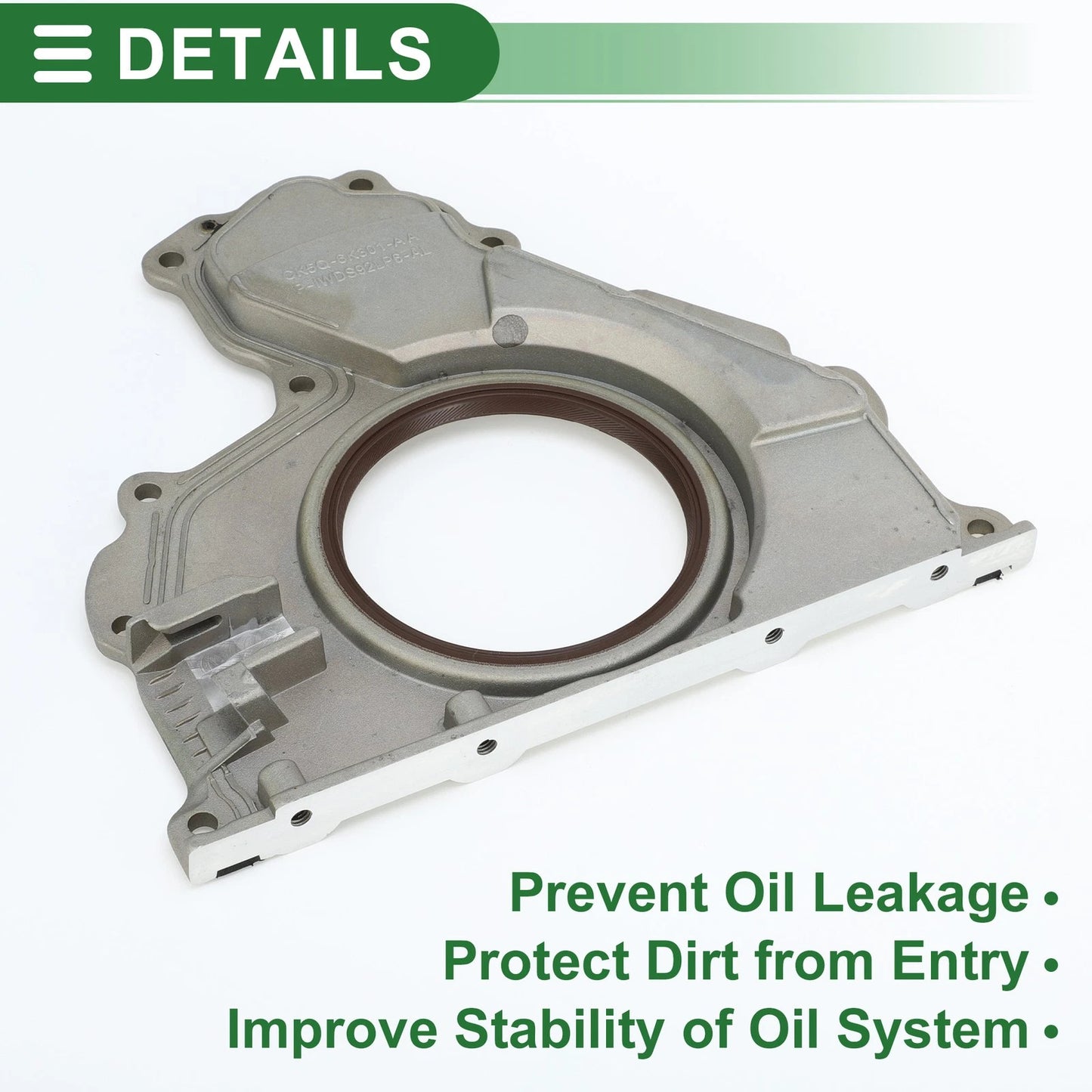 Rear Crankshaft Oil Seal with Flange for Land Rover Range Rover (2016–2021)