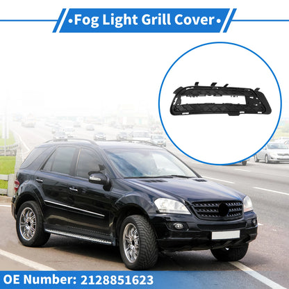 1 Pc Fog Light Grill for Mercedes-Benz E350 (2009–2016) No. 2128851623 Black