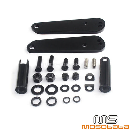 Front Highway Foot Peg Mount Bracket for Harley Dyna Glide (2006-2017)