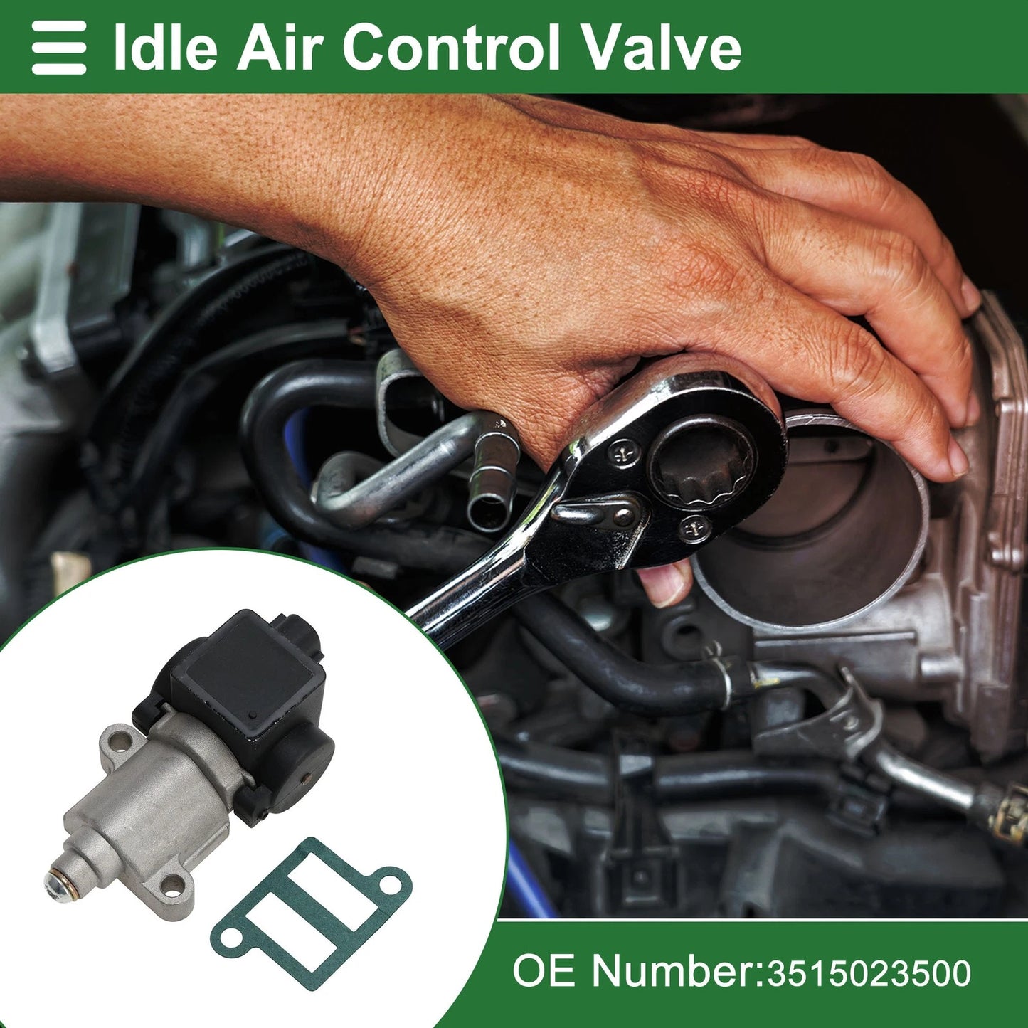 Idle Air Control Valve for Hyundai Sonata (2001–2006) No. 3515023500