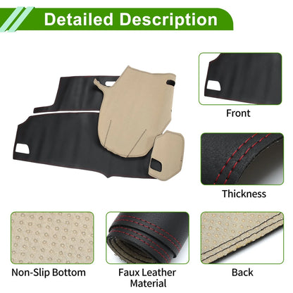 Dashboard Cover Mat for Lexus RX350 2016-2019 - Black Red