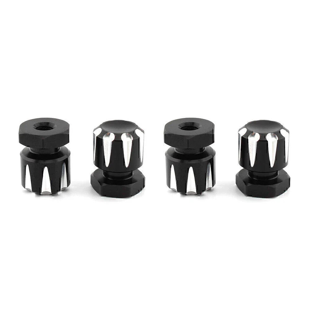 4 x Mounting Nuts Bolts for Harley Road King, Road Glide, Softail, Fat Boy