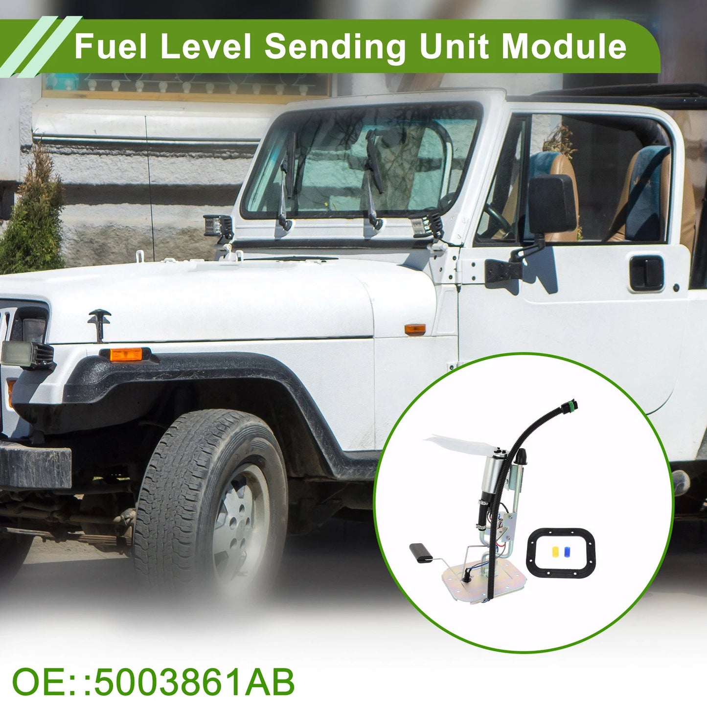 Fuel Pump Module with Sending Unit for Jeep Wrangler YJ (1991–1995)