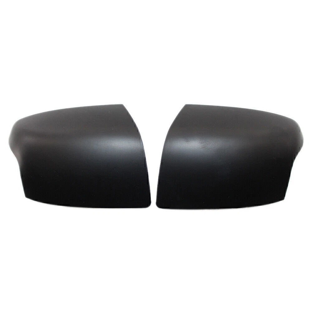 1 Pair Matte Black Rearview Side Mirror Cover Cap for Ford Focus (2005–2008)