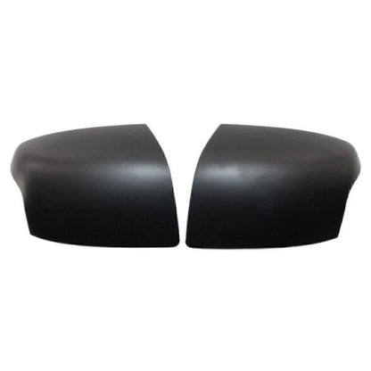 1 Pair Matte Black Rearview Side Mirror Cover Cap for Ford Focus (2005–2008)