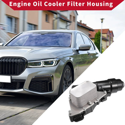 Engine Oil Cooler Filter Housing with Bolt for BMW I8 X1