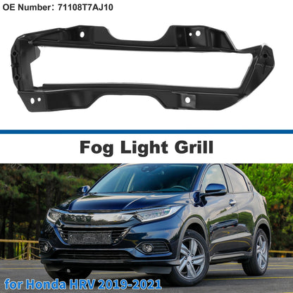 Front Left Fog Light Grill No. 71108T7AJ10 for Honda HR-V (2019–2021)