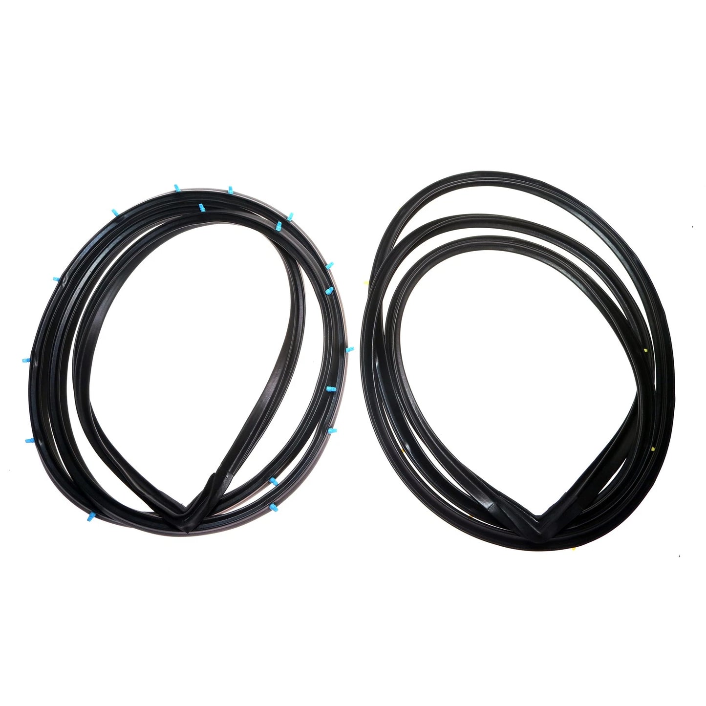 Rear Door Weatherstrip Seal Pair for Toyota Crown (1967–1971)
