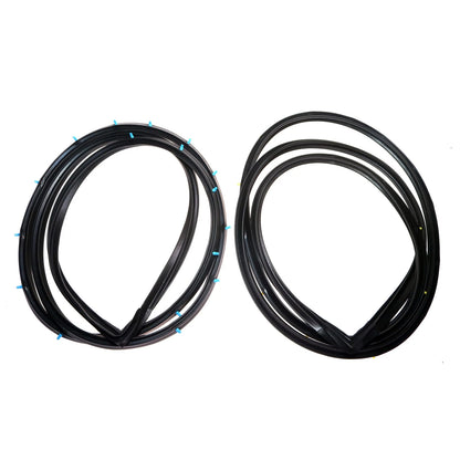 Rear Door Weatherstrip Seal Pair for Toyota Crown (1967–1971)