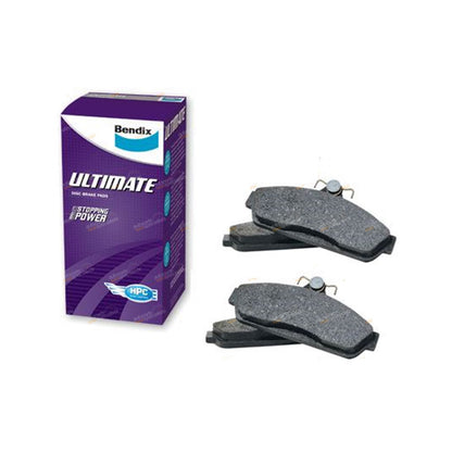 Bendix Ultimate Rear Disc Brake Pads for Ssangyong Musso (1996–1998)