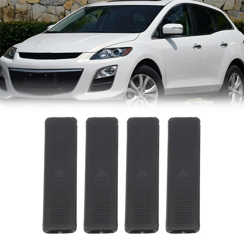 4 Pcs Roof Rail Rack Moulding Clip Covers for Mazda 2 3 6 CX-5 CX-7 CX-9