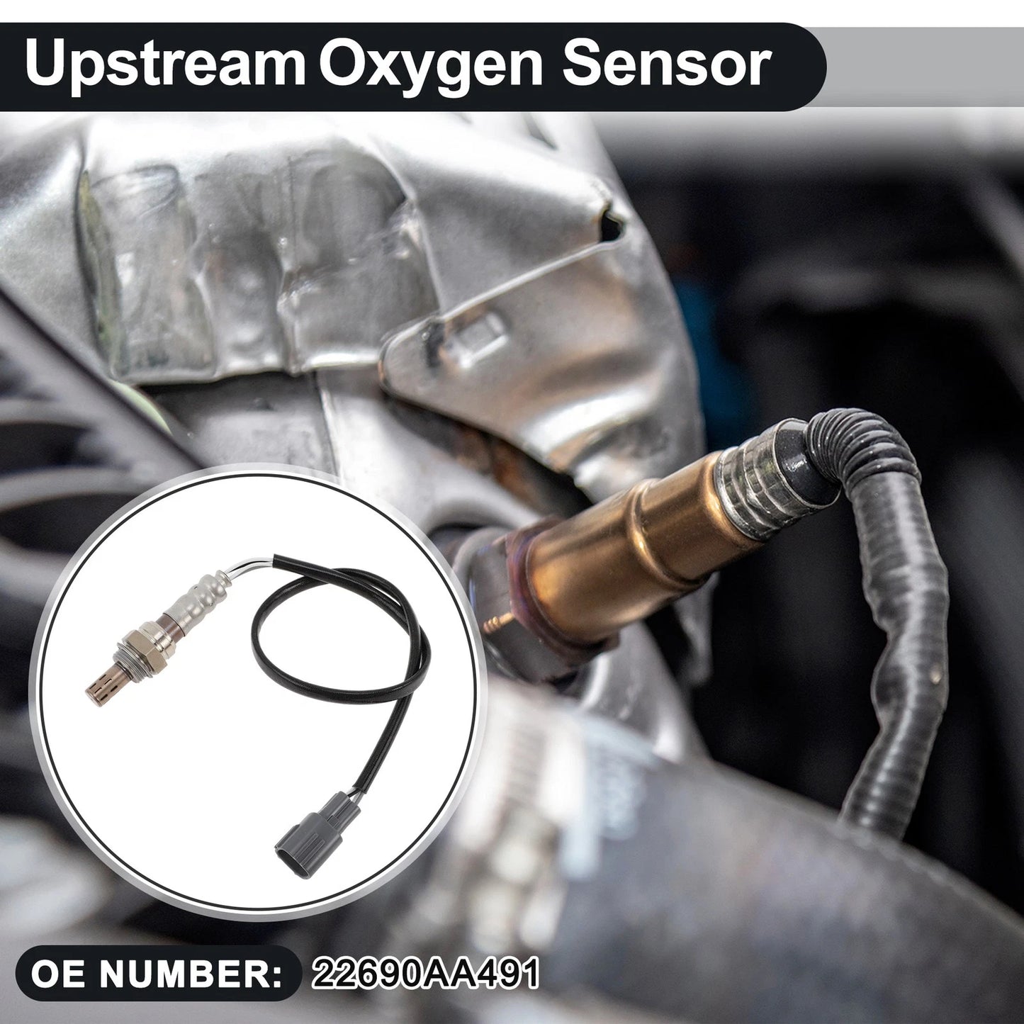 Downstream Oxygen Sensor for Subaru Forester (2004–2008) No. 22690AA491