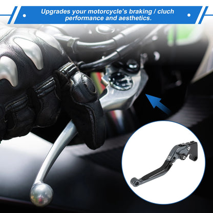 Adjustable Brake Clutch Levers for Yamaha YZF R1 (1 Pair) Titanium Black