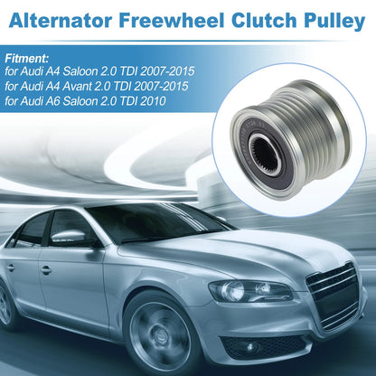 03G903119B Alternator Freewheel Clutch Pulley for Audi A4 Saloon (2001–2008)